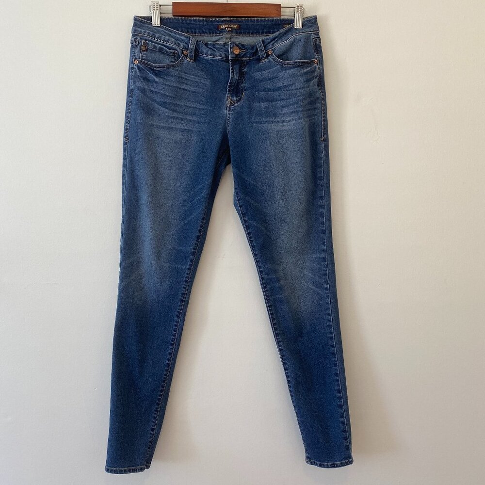 Dear John Metro Jegging Jeans Womens 30 Skinny Dark Wash